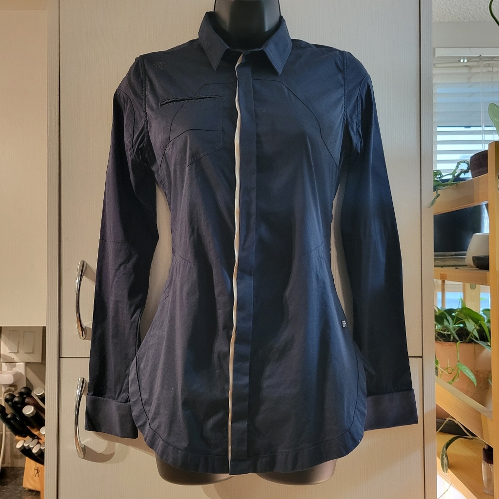 G Star Women Button Up Shirt